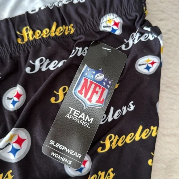 NFL Team Apparel Pittsburgh Steelers PJ Pants - Picture 4 of 4